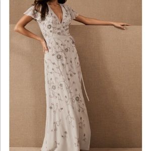 BHLDN Plymouth Dress Fog